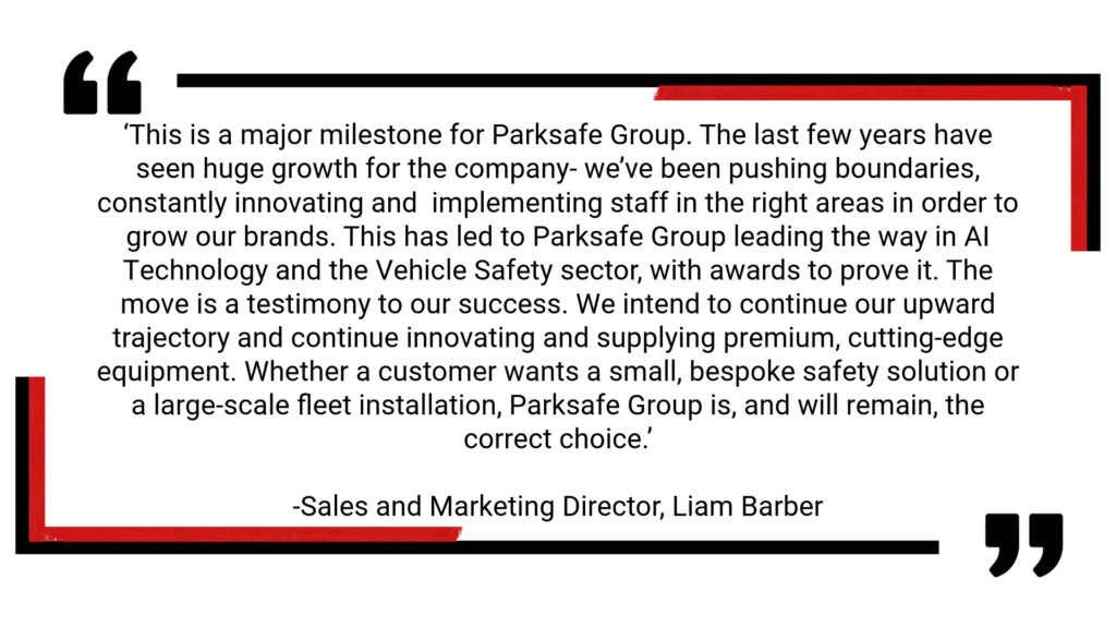 Parksafe Group Sales and Marketing Director Liam Barber, Parksafe Automotive