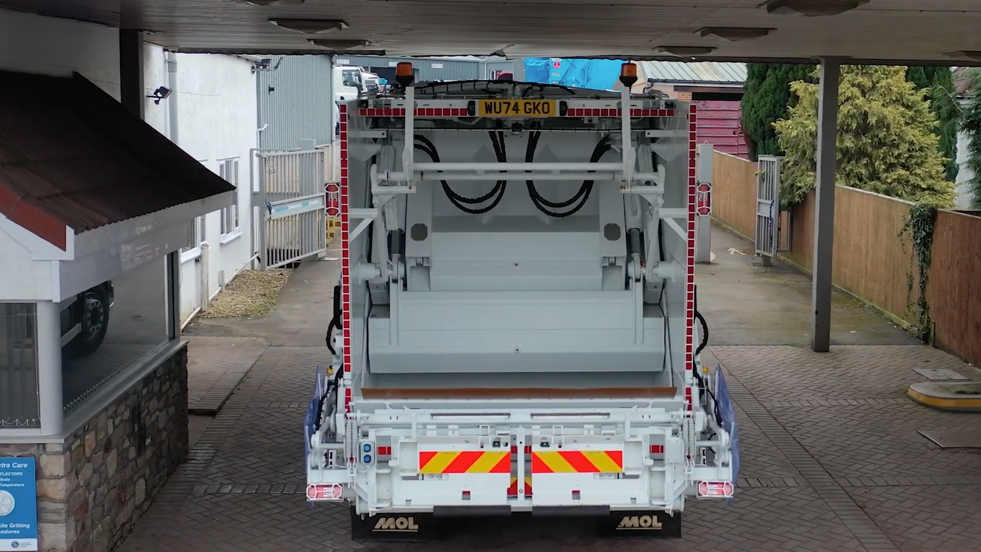 BACKEND OF RVS VEHICLE
